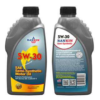 RANKIN 雷擎 銀星 5W-30 1L API SN級(jí) 合成汽車潤滑油